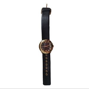 Marc Jacobs Black and Gold Women's Watch